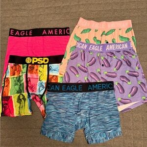 American Eagle and PSD boxers
